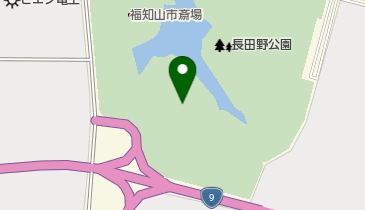 福知山市 長田野体育館の地図画像