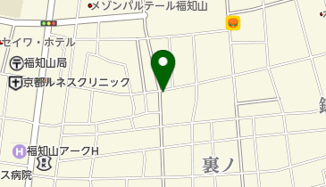 山中青果店の地図画像