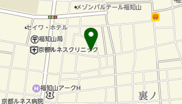 横山接骨院の地図画像