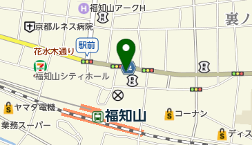 タブチ眼鏡時計舗の地図画像