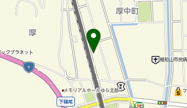 厚中カイロプラクティック院の地図画像