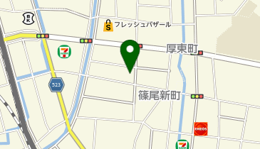 ヘアーサロンタニグチの地図画像