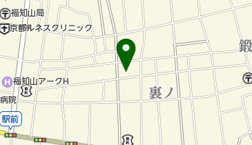 自由軒の地図画像