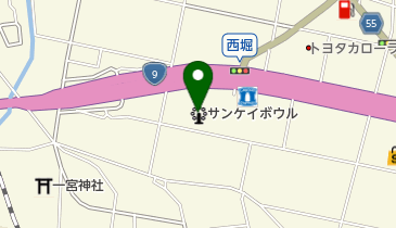 ブルボンの地図画像