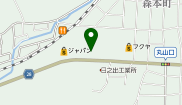 丹後瓦斯株式会社の地図画像