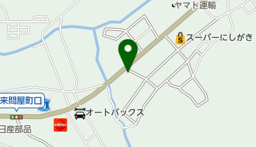 アダチカデンの地図画像