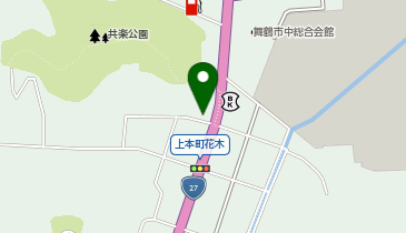 中舞鶴実業会館の地図画像