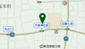 谷口京染店の地図画像