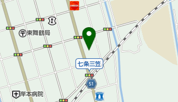 白陽舎の地図画像