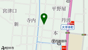 大橋ハイクリーナー竹屋本店の地図画像