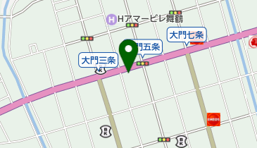 ヤマサクシューズの地図画像