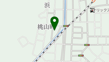 クロロフイル舞鶴美顔教室 東店の地図画像