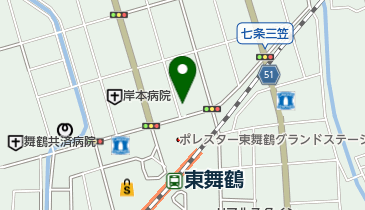 ノエビア北京都販社の地図画像