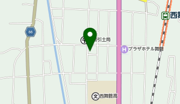 ミキモト化粧品クィーン舞鶴営業所の地図画像