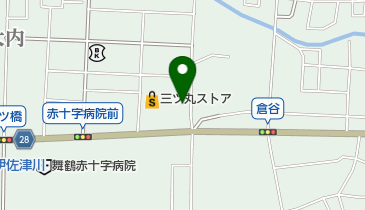 食心坊の地図画像