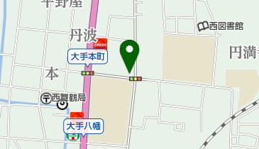 スタジオ中上の地図画像