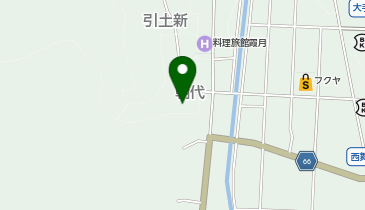朝代神社の地図画像