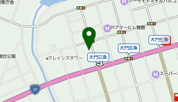 アイリス美容室の地図画像
