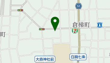亜久亜癒しの空間の地図画像