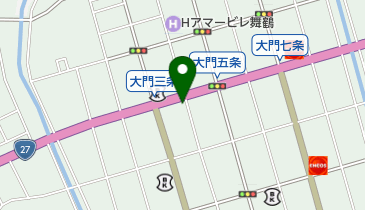 すき焼のはやしの地図画像