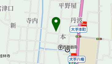 若の湯の地図画像