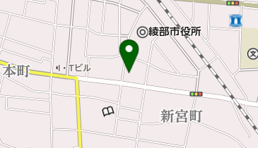 志賀ラジオ店の地図画像