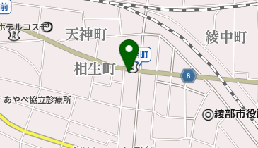 松田紙店の地図画像
