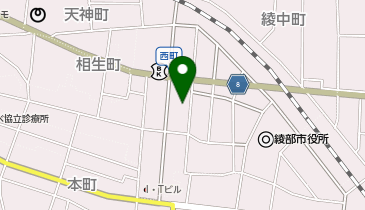 西垣塾の地図画像