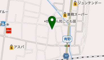 宝積寺の地図画像