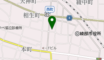 あづま写真館の地図画像