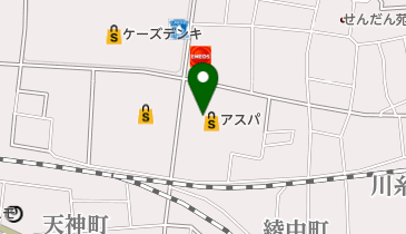 有限会社綾部体育社の地図画像