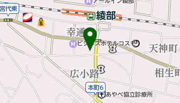 坂田青果店の地図画像