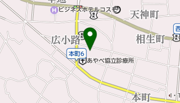 フローラ美容室の地図画像