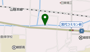 こだま料理店の地図画像