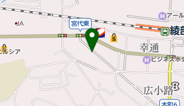 宮代屋の地図画像