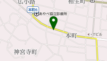 よしみ菓子舗の地図画像