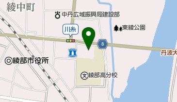 京都府総合教育センター 北部研修所の地図画像