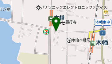 スマイリングにし木幡店の地図画像