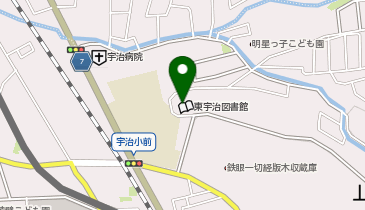 宇治市立 東宇治コミュニティセンターの地図画像