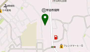 宇治市立 総合福祉会館の地図画像