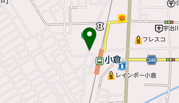クリーンショップおくむら 小倉店の地図画像