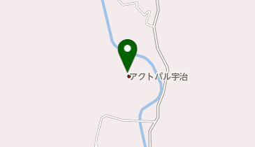 宇治市総合野外活動センター・アクトパル宇治受付専用の地図画像