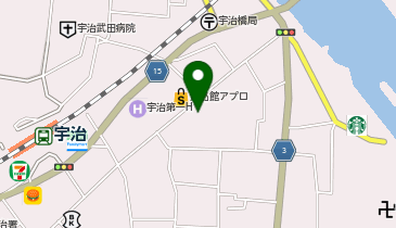 有限会社上林商店の地図画像