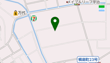 角井食品株式会社の地図画像