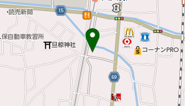 ながの接骨院の地図画像