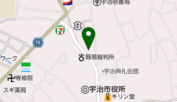 うじ一の地図画像
