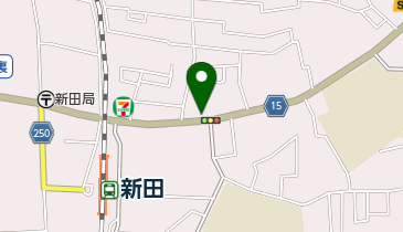 上村理容店の地図画像