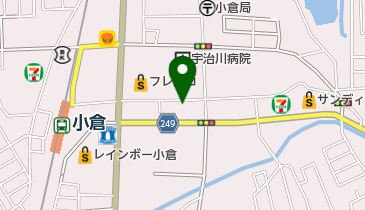 オグラ理容の地図画像