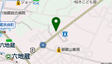かとう理容の地図画像