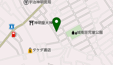 理容室ふじいの地図画像